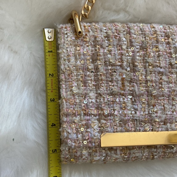 Beautiful Aldo sparkly tweed bag mini size - Picture 6 of 9
